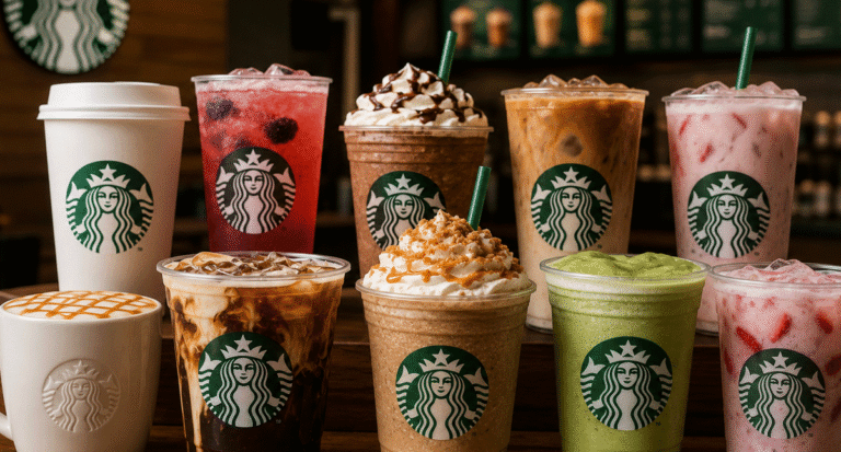 Starbucks Drink Menu